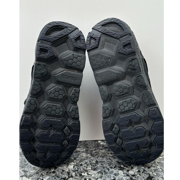 Hoka One Clifton L Sneakers Mens 9/ Womens 10.5 Triple Black Suede Unisex main image 7